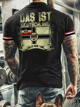 Männer Deutschland Reichs krieg flagge Das ist mein Fahne Muskels hirt Tshirt