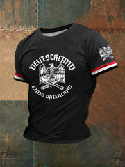 Männer Deutschland Kurzarm Hemd