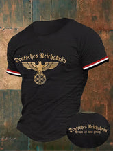 Herren Braun ist bunt genug bedrucktes Kurzarm-T-Shirt