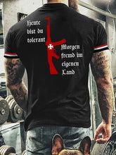 Herren Heute Tolerant Morgen Fremd Im Eigen Land Tshirt zartstils