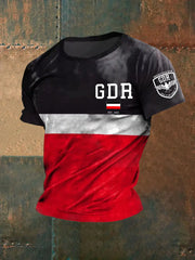 Männer DDR lieben es oder lassen Sie es kurze Ärmel T-Shirt zartstils