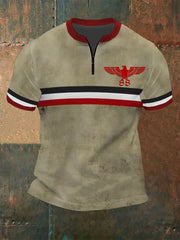 Deutscher Adler 88 bedrucktes Kurzarm-T-Shirt für Männer zartstils