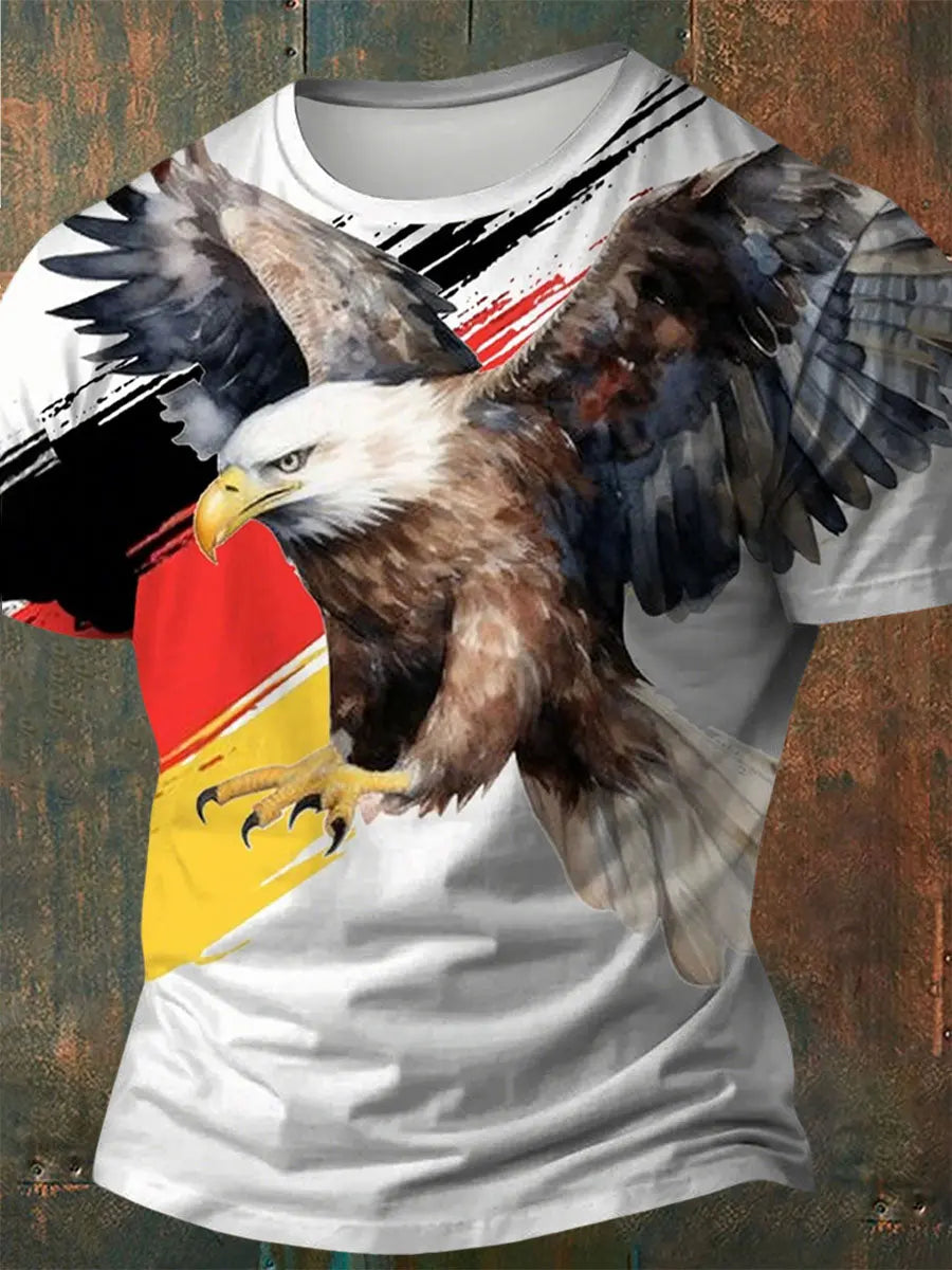 Deutschland bedrucktes Kurzarm-T-Shirt für Männer zartstils