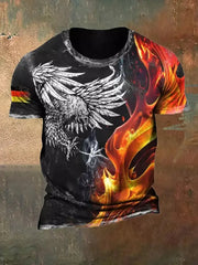 Deutschland bedrucktes Kurzarm-T-Shirt für Männer zartstils