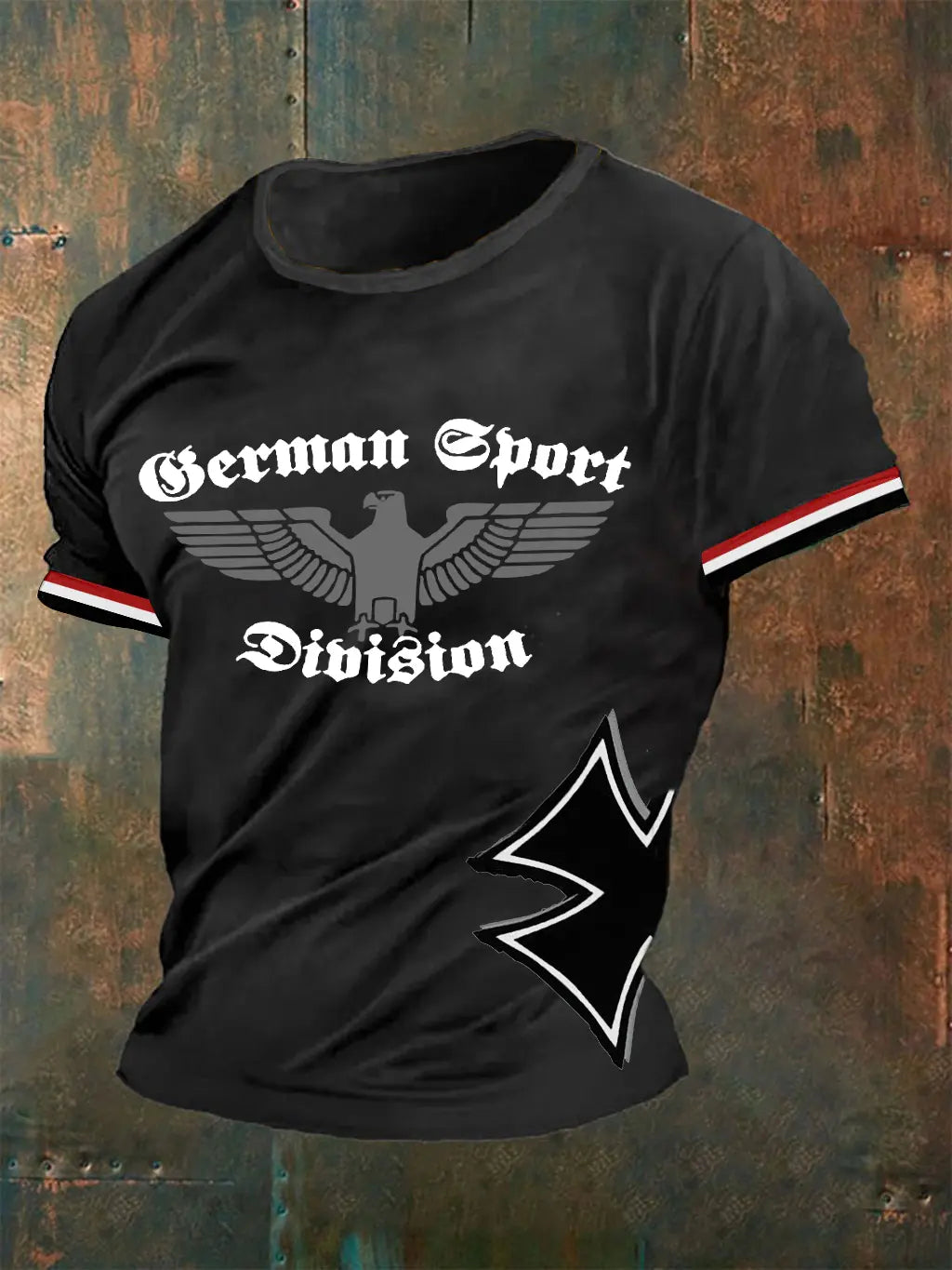 Deutsches Sport Division T-Shirt für Männer zartstils