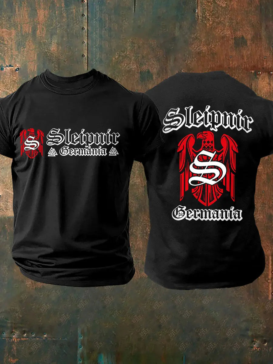 Herren-T-Shirt Sleipnir Germania zartstils