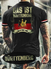 Herren T-Shirt Meine Fahne Württ emberg zartstils