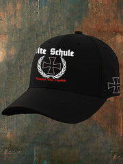 Unisex Alte Schule Design Print Cap zartstils