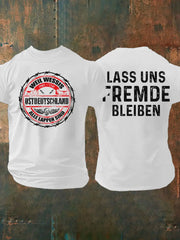 Herren-T-Shirt Weil Wessis alle Lappen sind Ostdeutscher zartstils