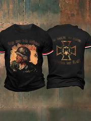 Opa War Kein Mörder bedrucktes Kurzarm-T-Shirt für Männer zartstils