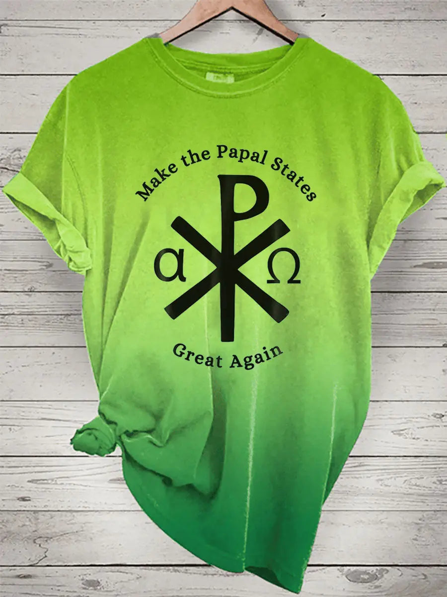 Women's Roman Catholic Traditionalist Papal States T-shirt zartstils