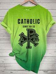 Women's Roman Catholic Since Ad 33 short-sleeved T-shirt zartstils