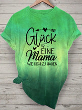 Damen Muttertag Geschenk Kurzarm T-Shirt zartstils