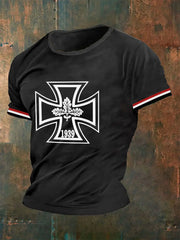 Männer Deutschland Eiserner Kreuz T-Shirt zartstils