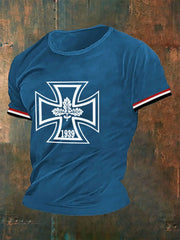 Männer Deutschland Eiserner Kreuz T-Shirt zartstils