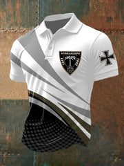 Herren Afrikakorps Abzeichen Deutsche DAK Armee T-Shirt zartstils