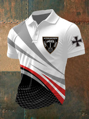 Herren Afrikakorps Abzeichen Deutsche DAK Armee T-Shirt zartstils