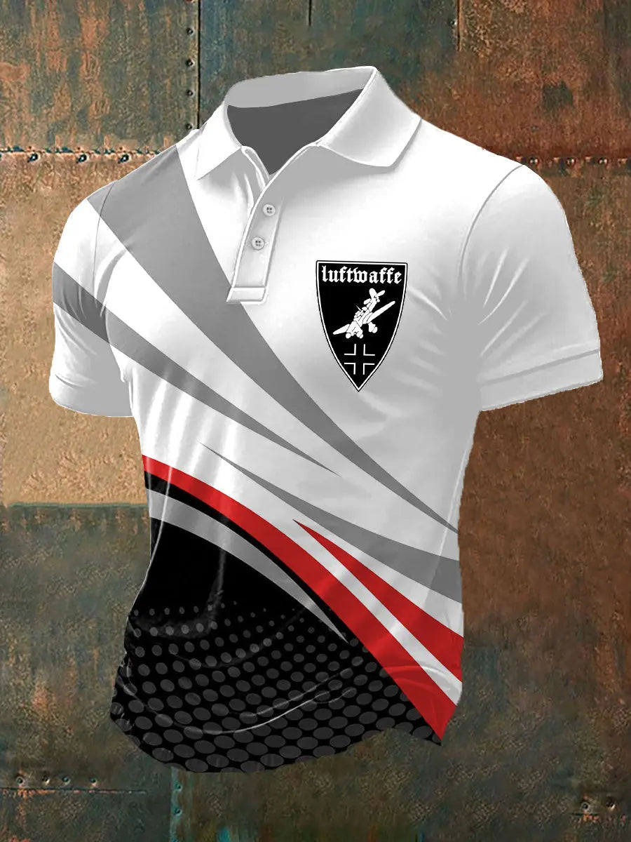 Herren Luftwaffe Stuka Pin Deutsche Flugzeuge des Zweiten Weltkriegs T-Shirt zartstils