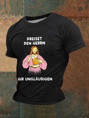 Kurzarm-Hemd für Herren Christi Himmelfahrt