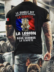 T-shirt à manches courtes Camiseta Legión Extranjera Diablo pour homme