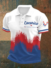 à manches courtes imprimé Cocorico Homme