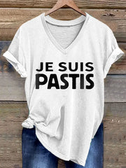 T-shirt Je Suis Pastis Femme