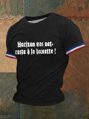 T-shirt Horizon pas net reste à La buvette Homme