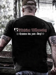 Herren Herren Herren tag Herren tag Trinken bis zum Sieg bedrucktes Kurzarm-T-Shirt