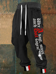 Herren Wer A Sagt Muss Auch Dolf Sagen Freizeit hosen