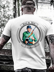 Herren Prost ihr Säcke Bedrucktes Kurzarm-T-Shirt