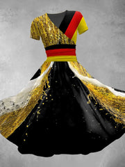 Women's German Beer Day Print Dress