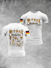 Men's German Beer Day Print T-Shirt