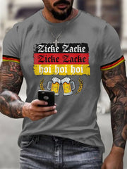 Herren Bierfest Print Shirt