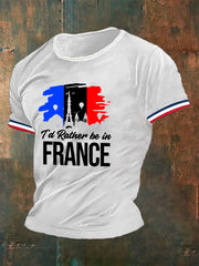 T-shirt imprimé France pour homme