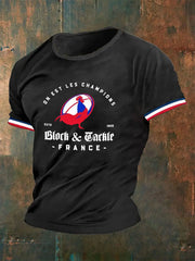 T-shirt imprimé France pour homme