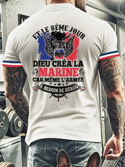 T-shirt manches courtes France pour homme