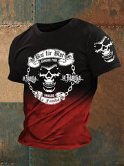 Herren Blut für Blut T-Shirt mit kurzen Ärmeln