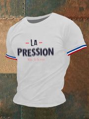 T-shirt à manches courtes La Pression Moi Je La Bois pour homme