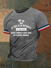 T-shirt à manches courtes Je Suis À La Retraite Homme