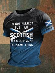 Men's Scotland Flag Casual T-Shirt