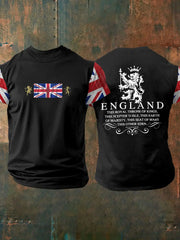 Men's British Printed T-shirt