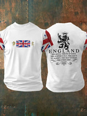 Men's British Printed T-shirt