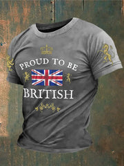 Men's British Proud Printed T-shirt