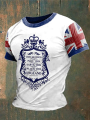 Men's British Shakespeare Printed T-shirt