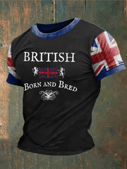 Men's British Born And Bred Printed T-shirt