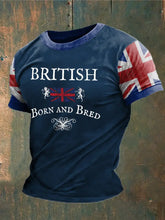 Men's British Born And Bred Printed T-shirt