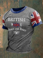 Men's British Born And Bred Printed T-shirt