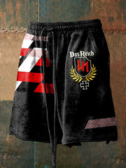 Männer Deutschland Dsa Reich Eiserne Kreuz bedruckte Shorts