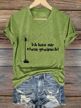 Damen Ich Habe Mir Etwas Gewünscht! Kurzarm T-Shirt