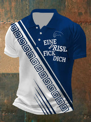 Herren Ein Prise Fick Dich Kurzarm-- hirt